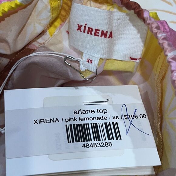 NWT Xirena Ariane Top Pink Lemonade Size XS - Picture 13 of 15